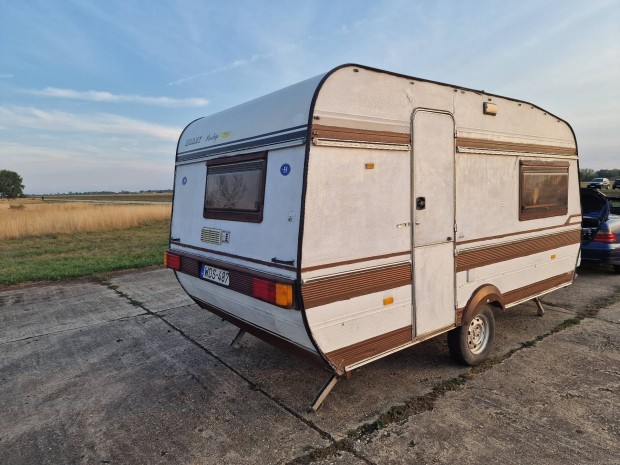 Hobby 425 érvényes muszakis, elosatras, zuhanyzos, wc-s lakokocsi