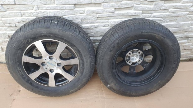 Hobby lakókocsi gyári 4x100 alufelni 185/70 R13 GT Radial gumi