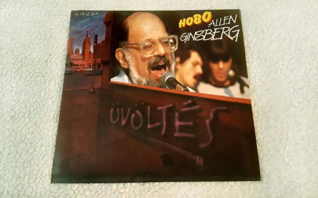 Hobo, HBB, "Allen Ginsberg, vlts", Lp, hanglemez, bakelit lemezek