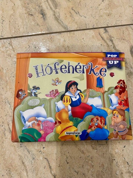 Hófehérke 3D-s (térbeli) mesekönyv
