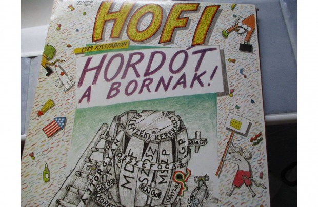 Hofi Hordt a bornak! bakelit hanglemez elad