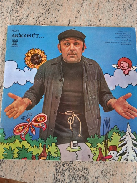 Hofi: Akácos út / bakelit lemez