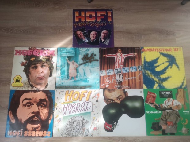 Hofi bakelit lemezek
