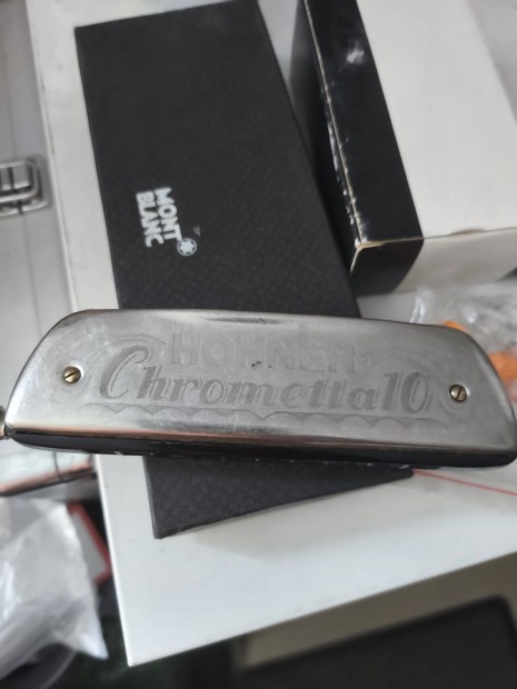 Hohner Chrometta 10 C Szájharmonika