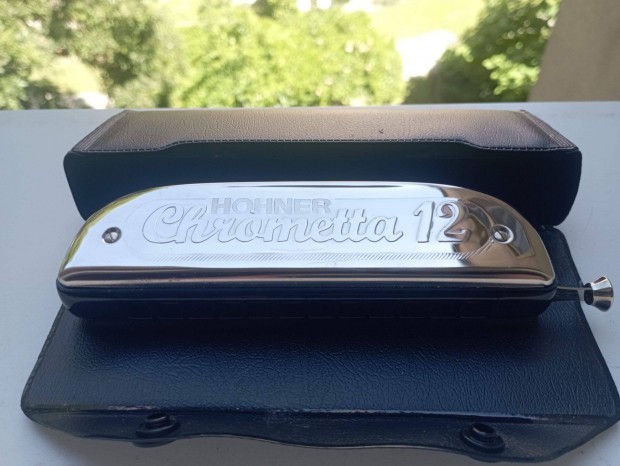Hohner Chrometta 12 C szájharmonika
