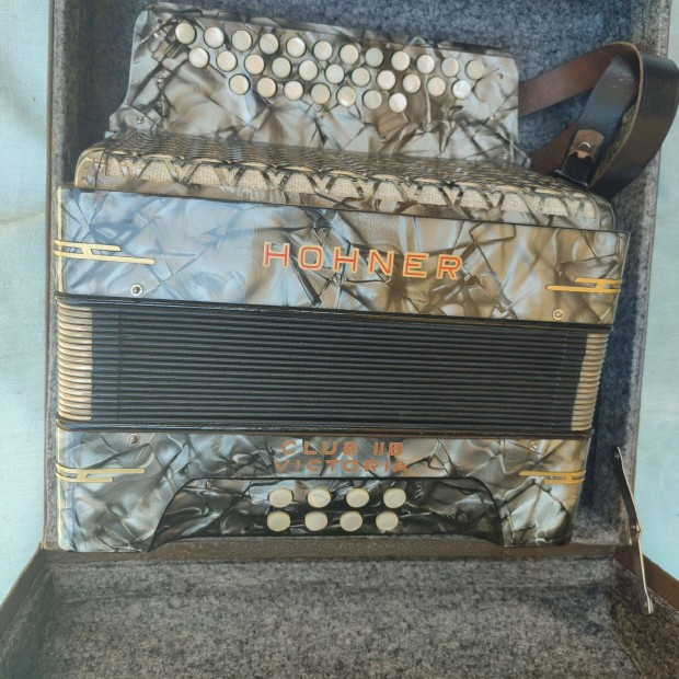 Hohner Club, gombos harmonika, jszer