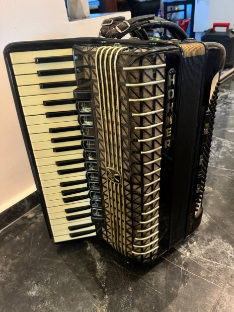 Hohner atlantic IV de Luxe 120 basszus harmonika tangoharmonika