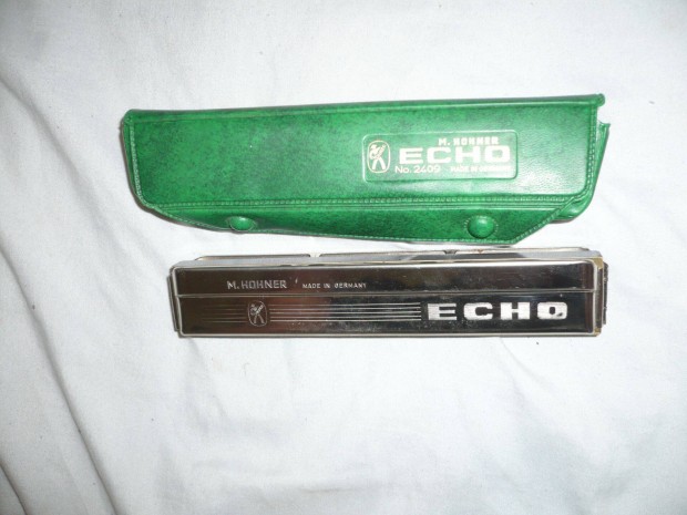 Hohner echo szjharmonika tokjval