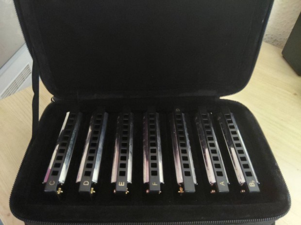 Hohner szájharmónika szett