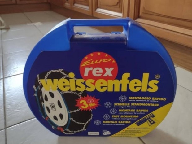 Hólánc, Eurorex weissenfels,tartozékokkal és haszn.utasítással