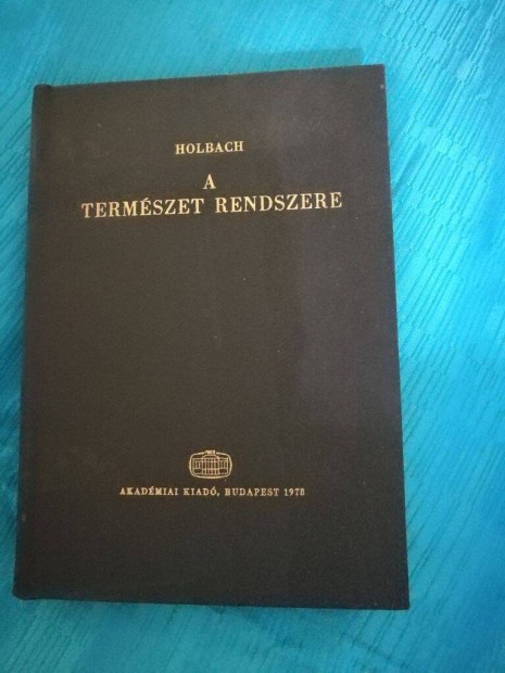 Holbach : A termszet rendszere