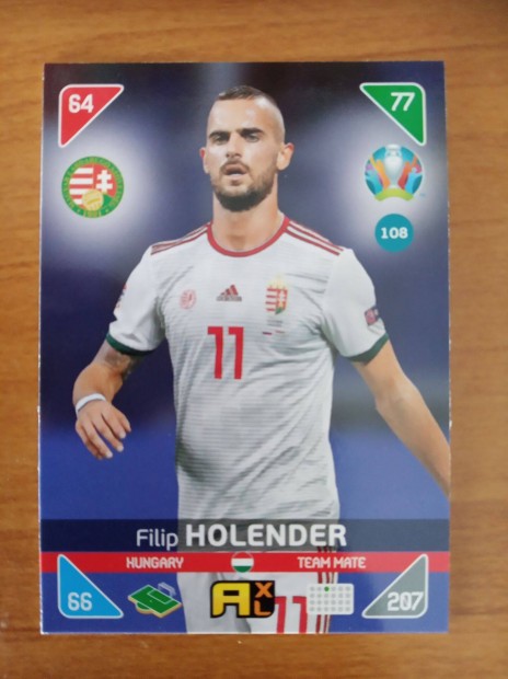 Holender Filip (Magyarország) Euro 2020 Kick off 2021 focis kártya