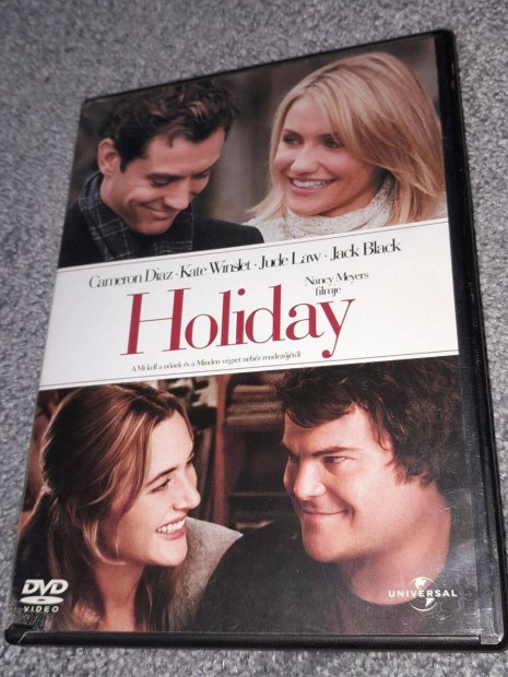 Holiday DVD (2006) Szinkronizlt karcmentes (Cameron Diaz Kate Winslet