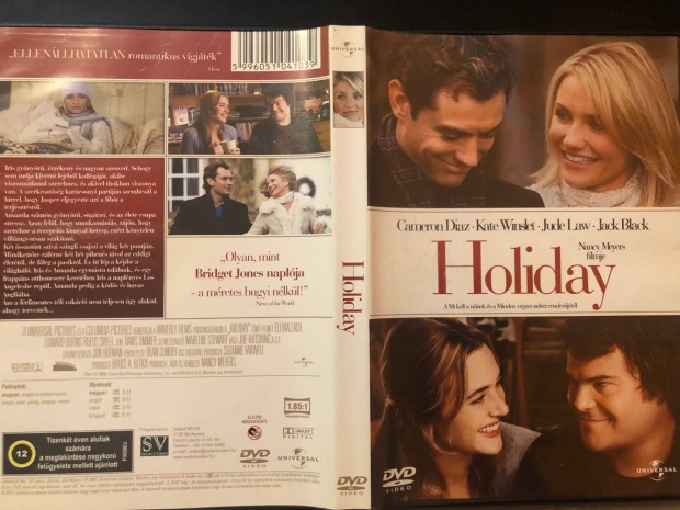Holiday (karcmentes, ritkasg, Cameron Diaz) DVD