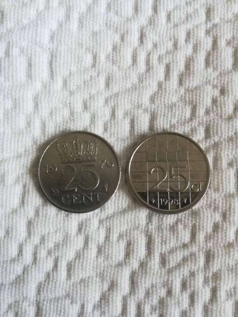 Holland 25 centesek