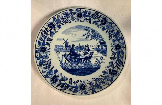 Holland Blue Delft falitányér