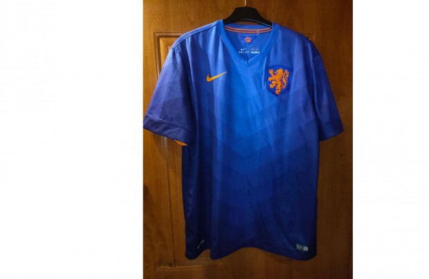 Holland vlogatott eredeti Nike 2014 kk mez (XL)