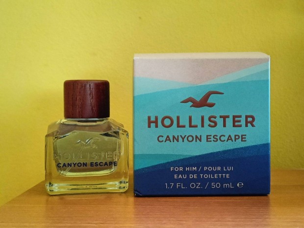 Hollister : Canyon Escape frfi parfm (Creed Aventus jelleg illat)