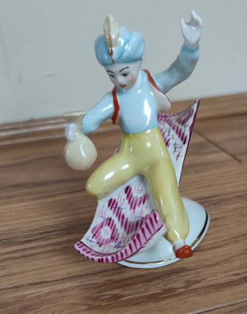 Hollóházi porcelán Aladdin sorszámozott