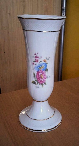 Hollóházi porcelán Pannónia 5102 váza