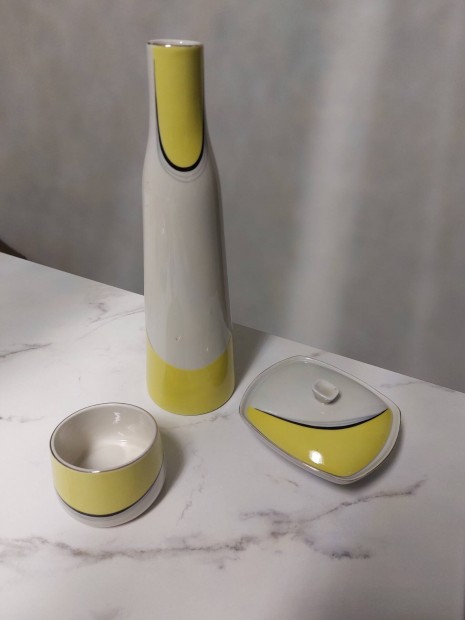 Hollhzi porceln art deco szett