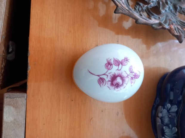 Hollóházi porcelán bonbonier