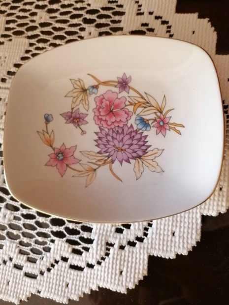 Hollóházi porcelán hamutál