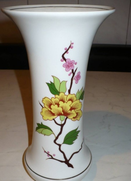 Hollohazi porcelan vaza 