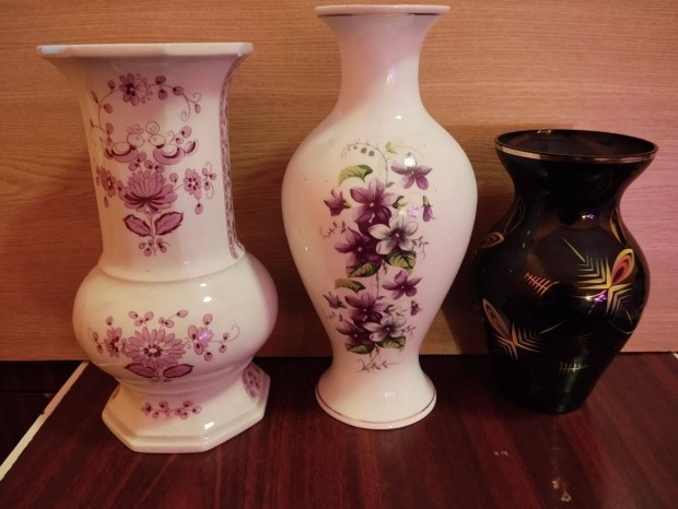 Hollhzi potrceln vza 29cm+17cm aranyal,nmet porceln 29cm+22cm