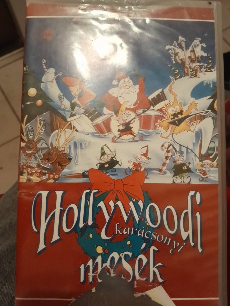 Hollywoodi karcsonyi mesk VHS rajzfilm 