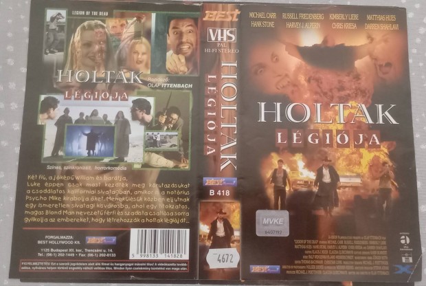 Holtak lgija - horror vhs