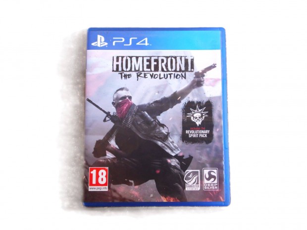 Homefront The Revolution eredeti PS4 jtk, tokjban, karcmentesen ela