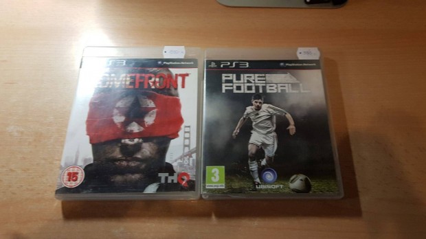 Homefront, Pure Football PS3 Playstation 3 Jtk !