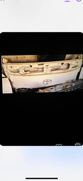 Homlok fal homlok lemez  Dyna 100 150 Toyota