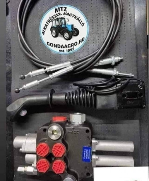 Homlokrakodó hidraulika elosztó szett joystickos