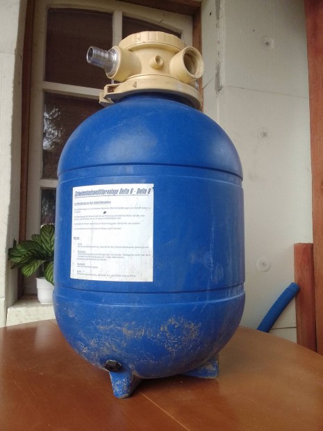 Homok szűrő tartály medencéhez kb 40 l homokszűrő