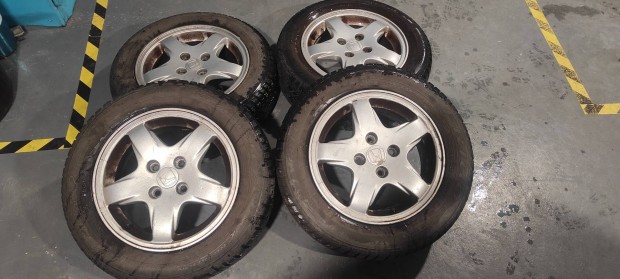 Honda 4x100 r14 tli kerk szett alufelni civic