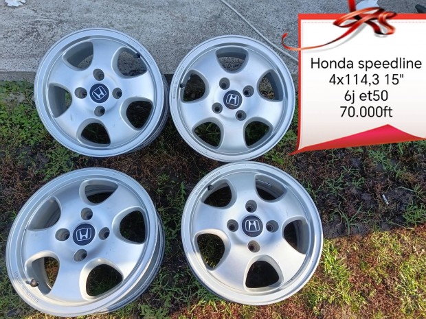 Honda 4x114,3 15 col alufelni szett 