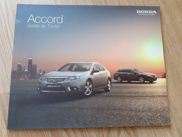 Honda Accord Sedan s Tourer prospektus - 2011, magyar nyelv