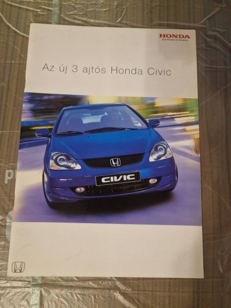 Honda Civic 3 ajts prospektus