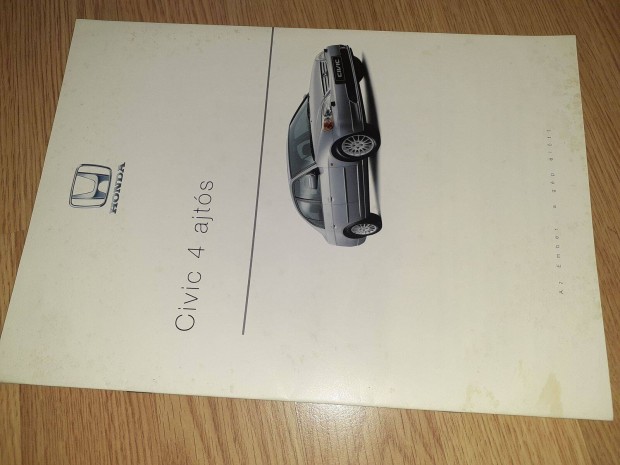 Honda Civic 4 ajts prospektus - magyar nyelv