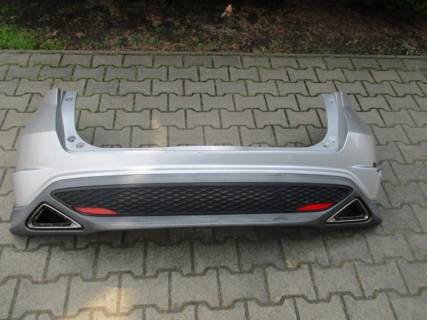 Honda Civic 8 G Hátsó lökhárító ezüst szín