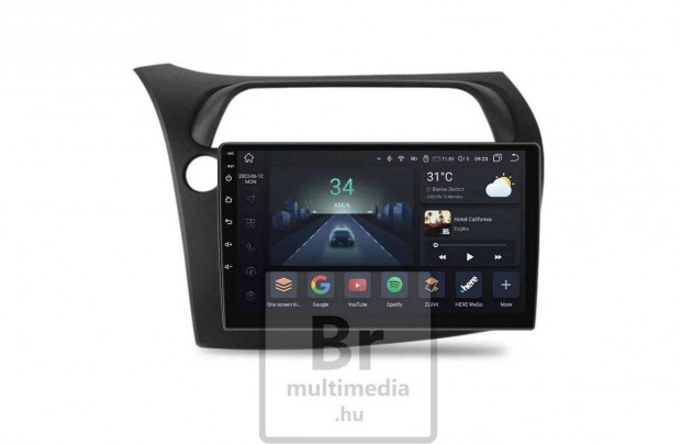 Honda Civic 8gen UFO Android Aut Multimdia Navigci Fejegysg Rdi