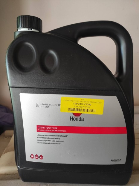 Honda Fagyll (All Season Coolant) 5L - gyri