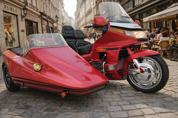 Honda Gold Wing GL1500 oldalkocsis motor