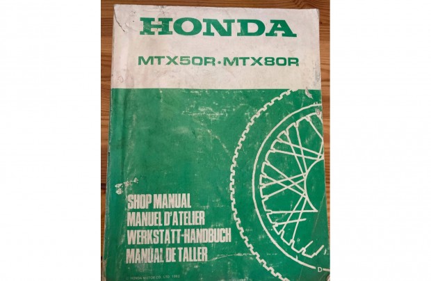 Honda MTX50R MTX80R javtsi kziknyv