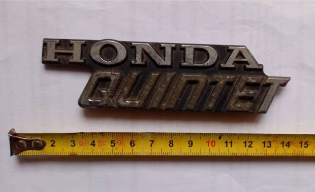 Honda Quintet manyag felirat (vetern)