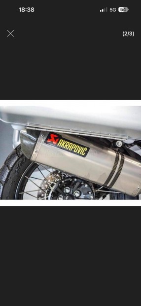 Honda VFR 1200 X Crosstourer Akrapovic kipufog