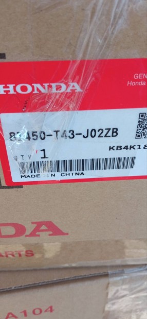 Honda civic 2021 jobb oldali biztonsági öv