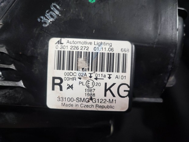 Honda civic Xenon fényszóró